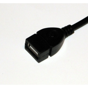 Cablu OTG cu Mini USB - Negru