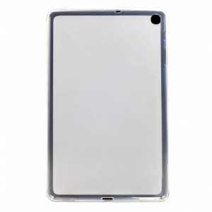 Husa pentru Samsung Galaxy Tab A 10.1 T510 T515, Frosted TPU, subtire, Transparenta