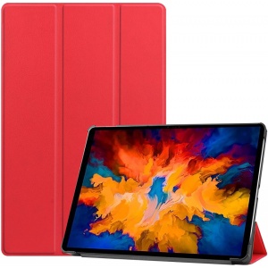 Husa Smart Cover, pentru tableta Lenovo Tab P11 Pro 11.5 inch (2020) TB-J706F/J706L rosu