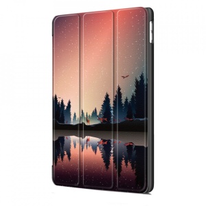 Husa Smart Cover tableta, pentru Apple iPad 9 (2021), 10.2 model peisaj, multicolor