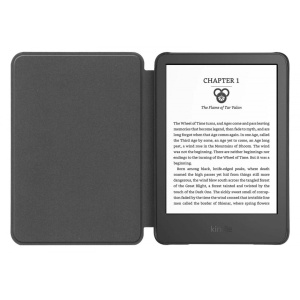 Husa Smart Cover tableta, pentru Kindle Paperwhite 2022 11th 6 inch, neagra