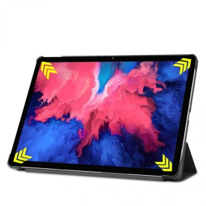 Husa smart cover tableta, pentru Lenovo Tab P11 Plus 11 inch J616/J607 cu model fata. alb negru