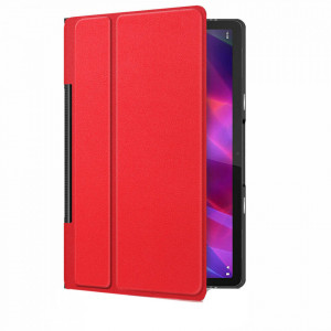 Husa Smart Cover tableta, pentru Lenovo Yoga Tab 11 YT-J706F 11 inch 2021 rosie
