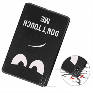 Husa Smart Cover tableta, pentru Nokia T20 10.4 inch cu model, negru si alb