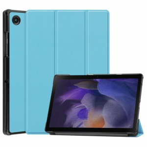 Husa Smart Cover tableta, pentru Samsung Galaxy Tab A8 10.5 X-200 X205 bleu