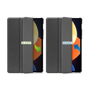Husa Smart Cover tableta, pentru Xiaomi Pad 5 Pro 12.4 2022, negru