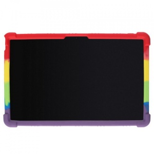 Husa TPU cu stand, pentru tableta Lenovo Tab P11 Gen 2 TB350, culorile curcubeului