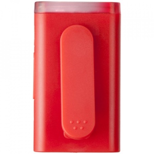 Reciver Bluetooth pentru casti, cu functie de hands free, Rosu