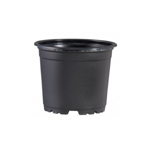 Set 25 bucati, ghivece pentru rasaduri, rotunde, diametru 10 cm, negru