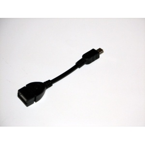 Cablu OTG tableta PC - Mini USB tata to USB mama