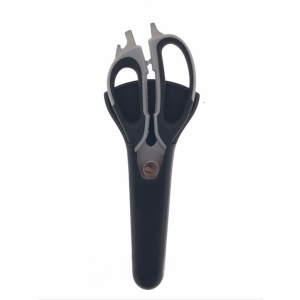 Foarfeca 9 in 1, cu suport magnetic, Neagra defacator borcane