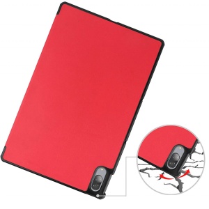 Husa Smart Cover, pentru tableta Lenovo Tab P11 Pro 11.5 inch (2020) TB-J706F/J706L rosu
