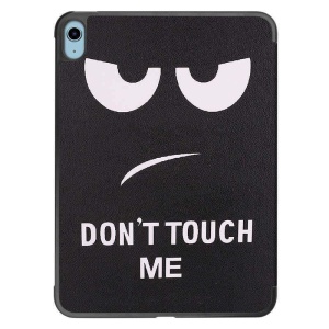 Husa Smart Cover tableta, pentru iPad 10 10.9 inch 2022 model face, alb negru