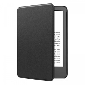 Husa Smart Cover tableta, pentru Kindle Paperwhite 2022 11th 6 inch, neagra
