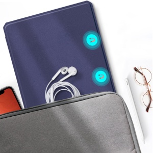 Husa Smart Cover tableta, pentru Kindle Paperwhite 5 2021 6.8 inch, bleumarin