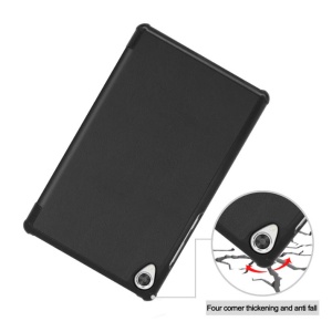 Husa smart cover tableta, pentru Lenovo Tab M8 TB-8705 (3rd Gen) 8 inch, neagra