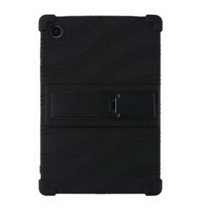 Husa TPU cu stand, pentru tableta Samsung Galaxy Tab A8 10.5 X-200 X205, neagra