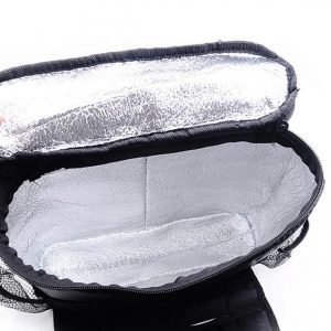 Organizator auto Termic, pentru spataru scaunelor, panza groasa, negru