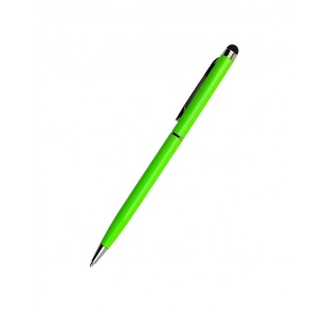 Stylus de precizie cu Pix incorporat, Verde, universal