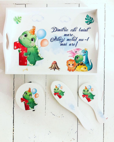 Set pentru taierea motului Dinozaur 2