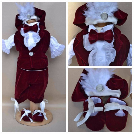 Costum botez William Model Vara