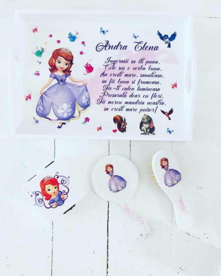 Set pentru taierea motului Printesa Sofia
