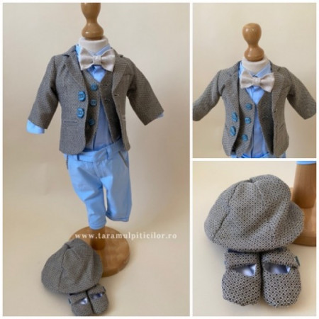 Costum Botez Antonio cu Vestă