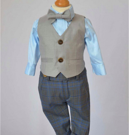 Costum Botez Bruno cu Vesta