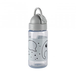 Sticlă pentru apă 330 ml- gri Done by Deer