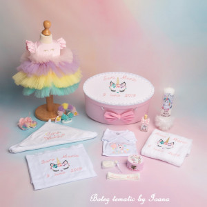 TRUSOU BOTEZ COMPLET TEMATICA UNICORN