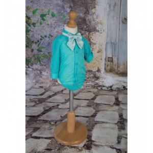 Costum Botez Turquoise