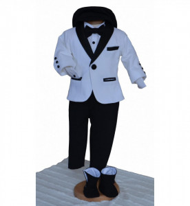 Costum Botez White