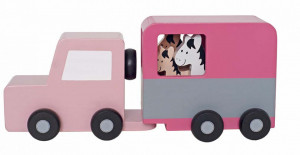 Camion cu cai din lemn- JaBaDaBaDo