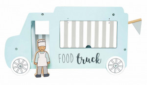 FOOD TRUCK DIN LEMN 10 PIESE