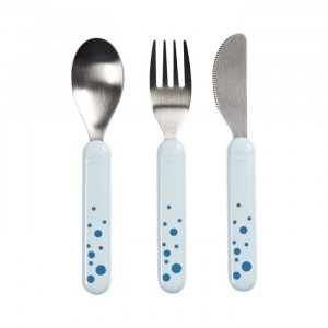 Set tacâmuri 3 piese Blue Dots - Done by Deer