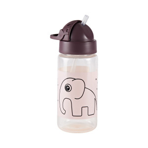 Sticlă pentru apă 330 ml- roz Done by Deer