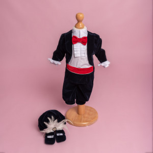 Trusou botez complet Mickey Mouse bleumarin