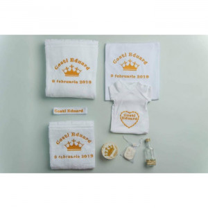 Trusou botez complet Micul Prinț ivory