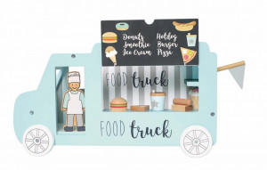 FOOD TRUCK DIN LEMN 10 PIESE