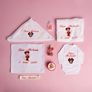 TRUSOU BOTEZ FETITE PERSONALIZAT CU MINNIE MOUSE