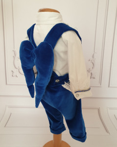 Costum botez cu aripi de îngeras Andrew
