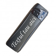 Bricheta metalica slim antivant personalizata text sau logo s2