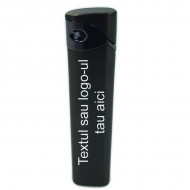 Bricheta metalica slim antivant personalizata text sau logo