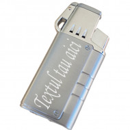 Bricheta metalica antivant personalizata text sau logo g4
