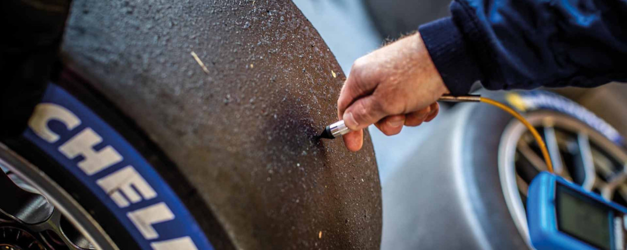 Thermocouple Probe for racing tire temperature