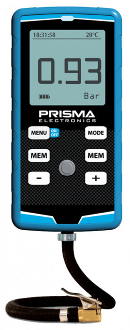Tire pressure gauge with Infrared tire Pyrometer