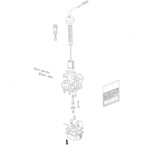 Float chamber fixing screw