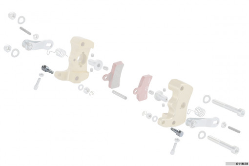 Adjuster's peg brake caliper Micro - Mini Kid