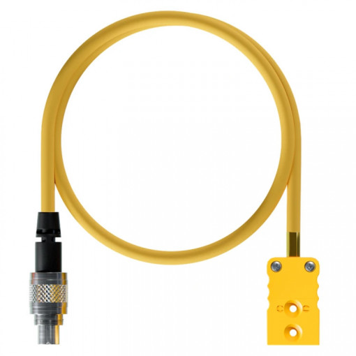 AiM Thermocouple Patch Lead - TC Yellow to 712 3 Pin