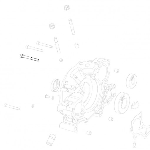 Socket-head screw M6x55